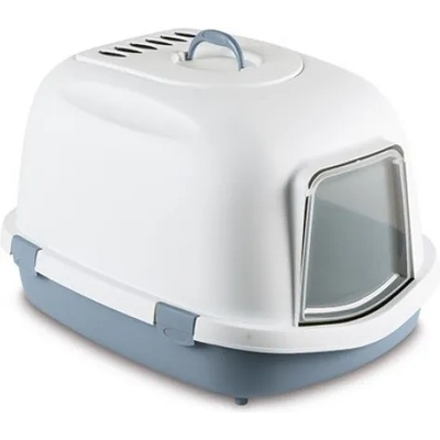 Stefanplast SUPER QUEEN - Закрита Котешка Тоалетна, с активен въглен - 55x71x46, 5H см, STEFANPLAST Италия