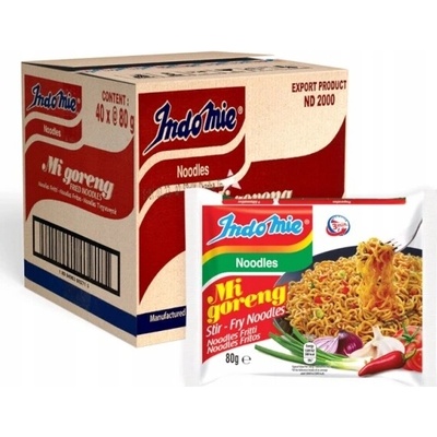 INDOMIE Instantné vypražené rezance Mi Goreng 40 x 80 g