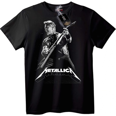 NOONEBRAND Тениска Metallica Китара - XS, White