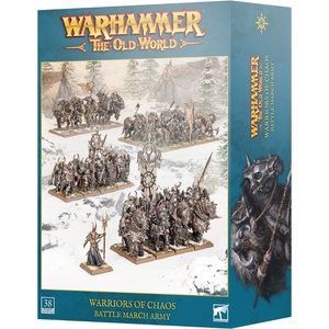 Games Workshop Warriors of Chaos: Battle March Army (08-23)