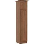 Bogdan Furniture Europe Гардероб Baron 1D-E20, еднокрилен, Орех - bogdanmebel