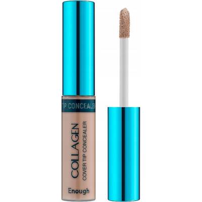 Enough Korektor s vysokým krytím a aplikátorom SPF36 01 Light Beige 9 ml