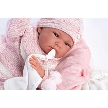 Llorens 73860 NEW BORN HOLČIČKA miminko s celovinylovým tělem 40 cm