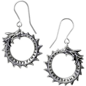 Alchemy gothic Обеци ALCHEMY GOTHIC - Jormungand - Pewter - E440