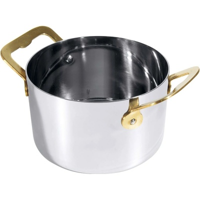 CONTACTO Hniec z nehrdzavejúcej ocele, priemer 120 mm 3394/120