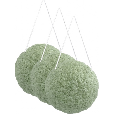 Etani konjaková houbička zklidnění pleti zelená 3 ks