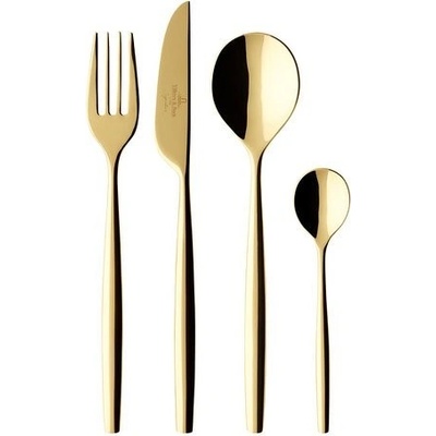 Villeroy & Boch MetroChic d’Or sada pozlacených příborů 24 ks
