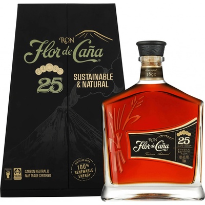Flor de Caña 25y 40% 0,7 l (kazeta) – Zboží Dáma