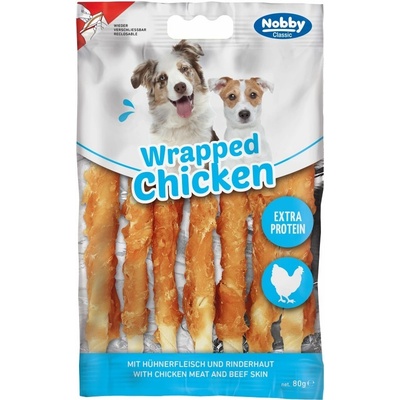 NOBBY StarSnack Classic Wrapped Chicken 80 g