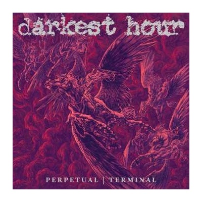 Darkest Hour - Perpetual Terminal Pink,Black Splatter LP