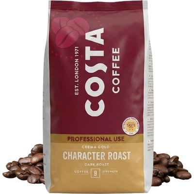 Costa Кафе на зърна Costa Coffee Character Roast Crema Gold 1 кг