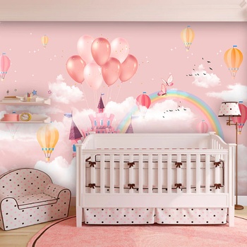 Image 1 of Art gift Детски фототапет - Балонено царство