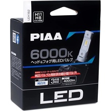 PIAA Gen4 LED náhrady autožiaroviek H8/H9/H11/H16 6000 K so zabudovaným štartérom LEH182