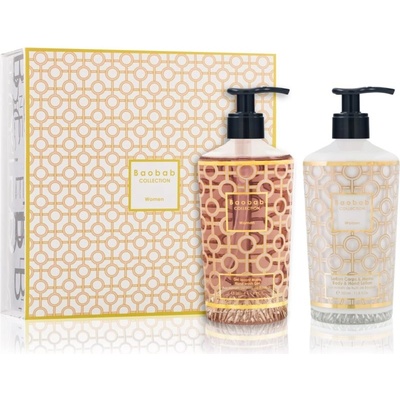 Baobab Collection Body Wellness mlieko na ruky a telo 350 ml + tekuté mydlo na ruky 350 ml