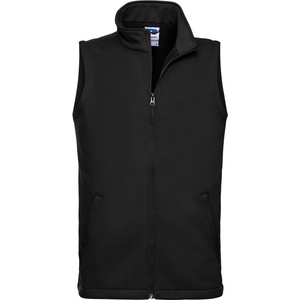 Russell Athletic / Мъжки двуслоен елегантен софтшел елек - черен xxxl (10041m00213)