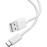 Spigen EB6015AC USB-C кабел ESSENTIAL 60W 150 cm, бял (ACA10413)