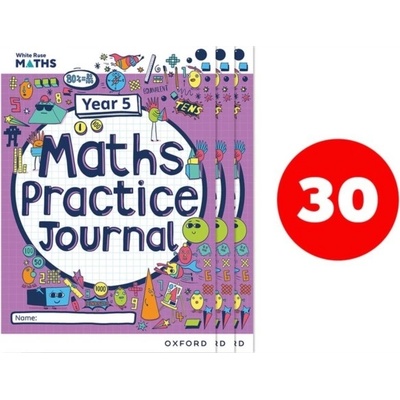 White Rose Maths Practice Journals Year 5 Workbooks: Pack of 30 - Hamilton Caroline