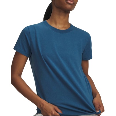 Under Armour Dámske tričko UA Rival Core SS-BLU Modrá