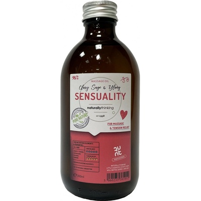 Naturally Thinking masážny olej Love & Sensuality afrodiziakálny masážny olej 1000 ml