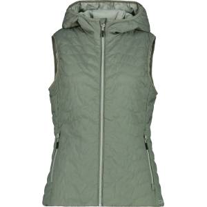 CMP Дамски синтетичен елек CMP Women's Vest Fix Hood Synthetic vest - Avocado - размер 44 (EU) (132-1623-0116)