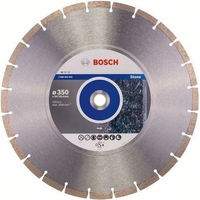 BOSCH Diamantový dělicí kotouč standard for stone 350 x 20/25,40 x 3,1 x 10 mm