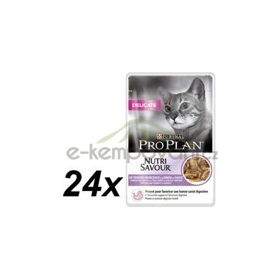 Pro Plan Cat Delicate Krůta 24 x 85 g