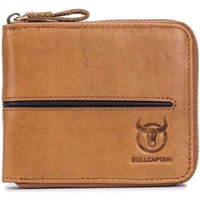Bullcaptain elegantní kožená peněženka Tyron Camel BULLCAPTAIN QB042s1