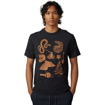 Fox Track Beast Ss Prem Tee Black