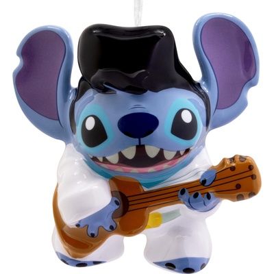 Hallmark Vánoční ozdoba Stitch Elvis