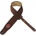Levy's Signature Suede 2.5 Brown Каишка за китара (MSS3-BRN)