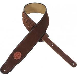 Levy's Signature Suede 2.5 Brown Каишка за китара (MSS3-BRN)