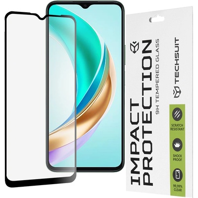 Techsuit Протектор за Honor X6b - 111D Full Cover / Full Glue Glass - черен