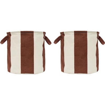 OYOY Кошници за съхранение Kara M, кафяво-бежови, 2 бр (L301535)