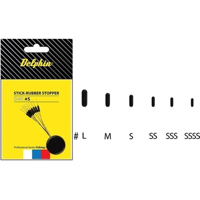 Delphin Stick Rubber stopper S