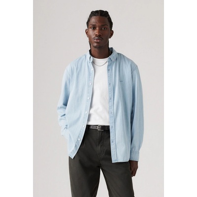 Levi's pánska košeľa Authentic button down A7210-0018 bledomodrá