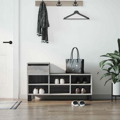 Zahrada-XL šedý sonoma 102x36x60 cm 831378