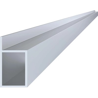 L profil dutý 40x55x75x6000 mm, materiál EN AW-6060 T66, přírodní hliník bez povrchové úpravy, cena za KUS