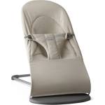 BabyBjörn Бебешки шезлонг BabyBjorn - Balance Soft, Tri Fabric, Sand Grey (1814-005002) - baby