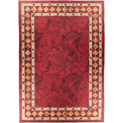 Nej-koberce Crystal Print červený / černý