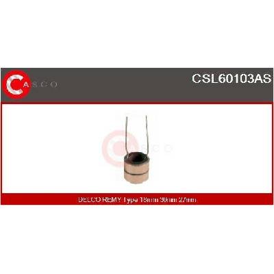 Kluzný kroužek, generátor CASCO CSL60103AS