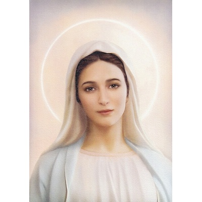 Obraz na dreve: Panna Mária Medžugorska (40x30)