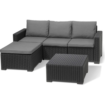 KETER California chaise longue antracit/sivá (256622)