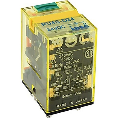 Idec RH Series průmyslové relé , 24 V/DC, 10 A, 1 ks