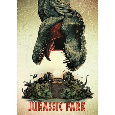 TREFL Premium Plus Jurassic Park Filmový plakát 1000 dílků