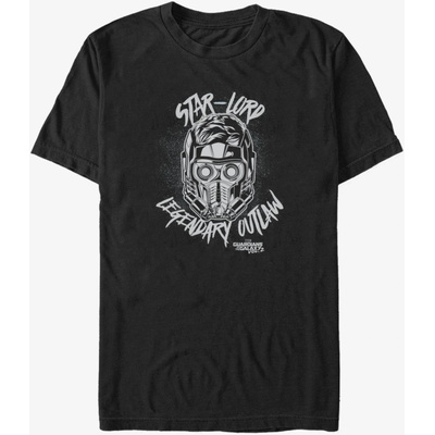 ZOOT. Fan Черна унисекс тениска Легендарният разбойник Стар Лорд Пазители на галактиката vol. 2 ZOOT. FAN Marvel ZOOT. Fan | Cheren | МЪЖЕ | L