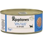 Applaws Консерва за котки с риба тон и рак в бульон 70 г