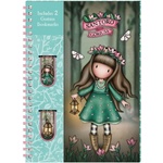 Santoro gorjuss Тефтер с 2 книгоразделителя Santoro Gorjuss In The Forest - Woodland Wildflower (1336GJ02)