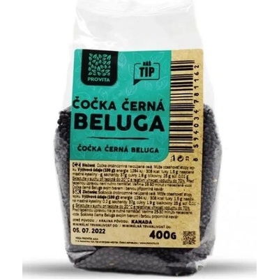 Provita Čočka černá Beluga 400 g – Zboží Dáma