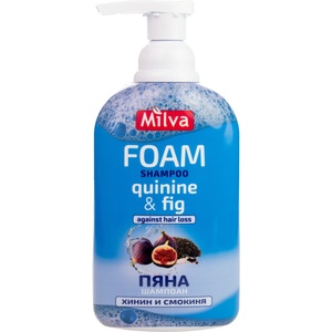 Milva Пяна-шампоан за коса, хинин и смокиня, 300 ml - baby