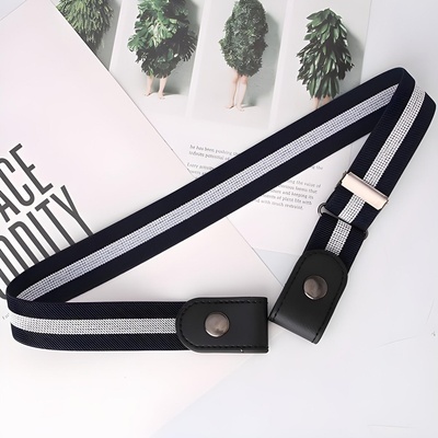 HARAHU Еластичен колан - Тъмно синьо / Сив kp22578 (22578)